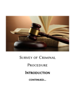 Criminal Procedure