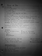 Book of Job Notes