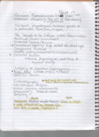 WEEK 5 NOTES