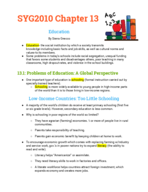 Chapter 13: Education 