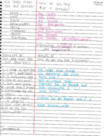 GER 1510: Personality Questions