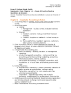 Exam 1 Review Study Guide (Summaries from Chapter 1-4 and Practice Q&A)