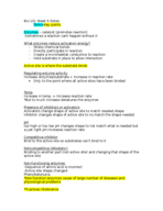 Bio 101 Week 6 Notes