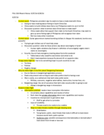 POLI 150 Week 6 Notes: 9/27/16-9/29/16