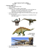 GEOL 305 - Week 1 Notes