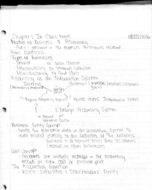 Accounting I: Chapter 1 Notes