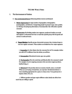 TXC 008: Week 2 Notes