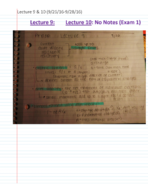 Week 5 (Lecture 9 & 10) 