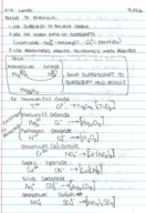 Chemistry 111, Week 6 Notes