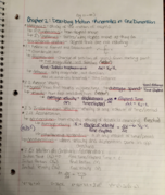 PHYSICS Chapter 2-4 Notes