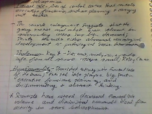 Schizo. Notes up to Oct. 30