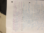 Week 5 class notes