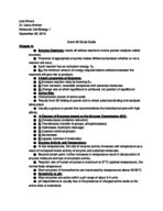 study guide