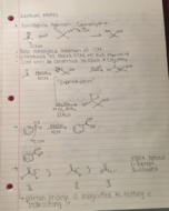 CH 223 Notes - Week 5 9/21