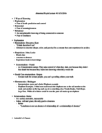 PSY 3210 Week #1 Notes