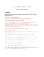 Music of the Navajos/