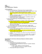 Ch. 5 Lecture notes (psych of gender)