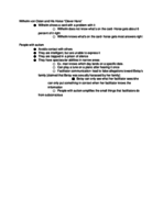 Lecture and Discussion Notes