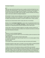 Reading, Lecture, and Discussion Notes