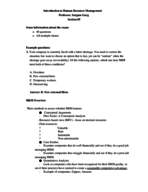 Intro Human Resource Management 