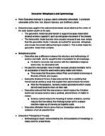 Introduction to Philosophy, Week 6: Modern Metaphysics and Epistemology