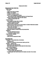 History 101, week 5 notes