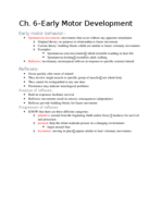KINES 199 Week 7 (10/5 & 10/7) Ch6 & Ch7