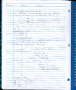Calculus I Week 4 Notes
