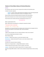 Chemistry 1510 - Chapter 4 Notes