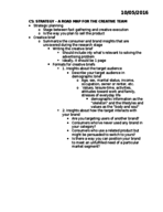 COMM 4665 - Chapter 5 Notes (ISBN-1285415477)