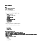 Week 7 Notes