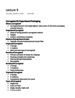 Lecture 9 Notes
