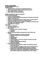 HDFS Exam 2 Lecture Notes