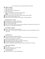 Unit 1 Class Notes