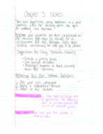 TERG 2601 Chapter 3 Notes