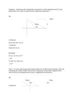 PHYSICS 111 Study Guide LAWS OF MOTION AND PROJECTILES