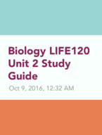 Unit 2 Exam 2 Study Guide (Chapters 6-8)