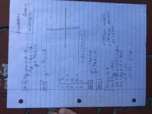 Math week 7 notes