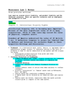 BUS LAW 1 CH. 8 & CH. 9 Notes 
