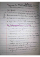 PSY 201 Lecture Notes: Week 2