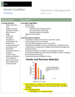 Chapter 5- Designing of Goods and Services