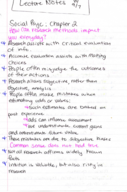 Social Psyc Exam 1 Study Guide