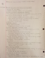 Abnormal Psychology, Week 4 notes