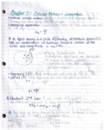 PHYSICS Chapter 5: Circular Motion and Gravitation