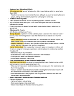 HDFS 311 Notes Week 6 