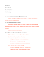Exam 1 Study Guide