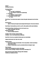 sociology of families 