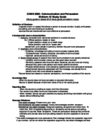 COMS 2020 Midterm #2 Study Guide 