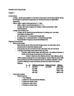 Genetics test 2 study guide 