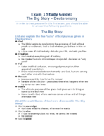 OT Exam 1 Study Guide